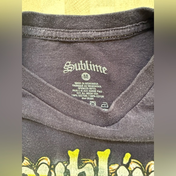 SUBLIME 40 Oz To Freedom Logo On Tie Dye Band Shirt Y2K Size M - Picture 6 of 6